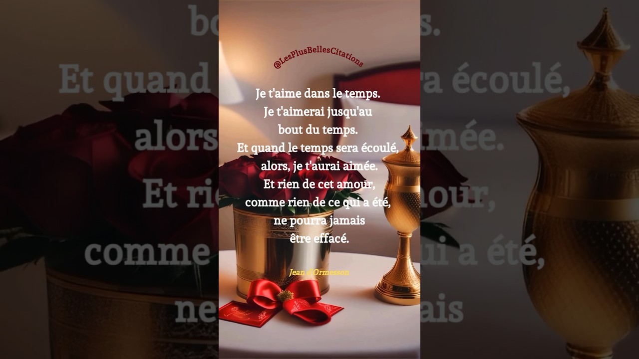 Citation sur l’amour pour la Saint Valentin #citation #amour #saintvalentin