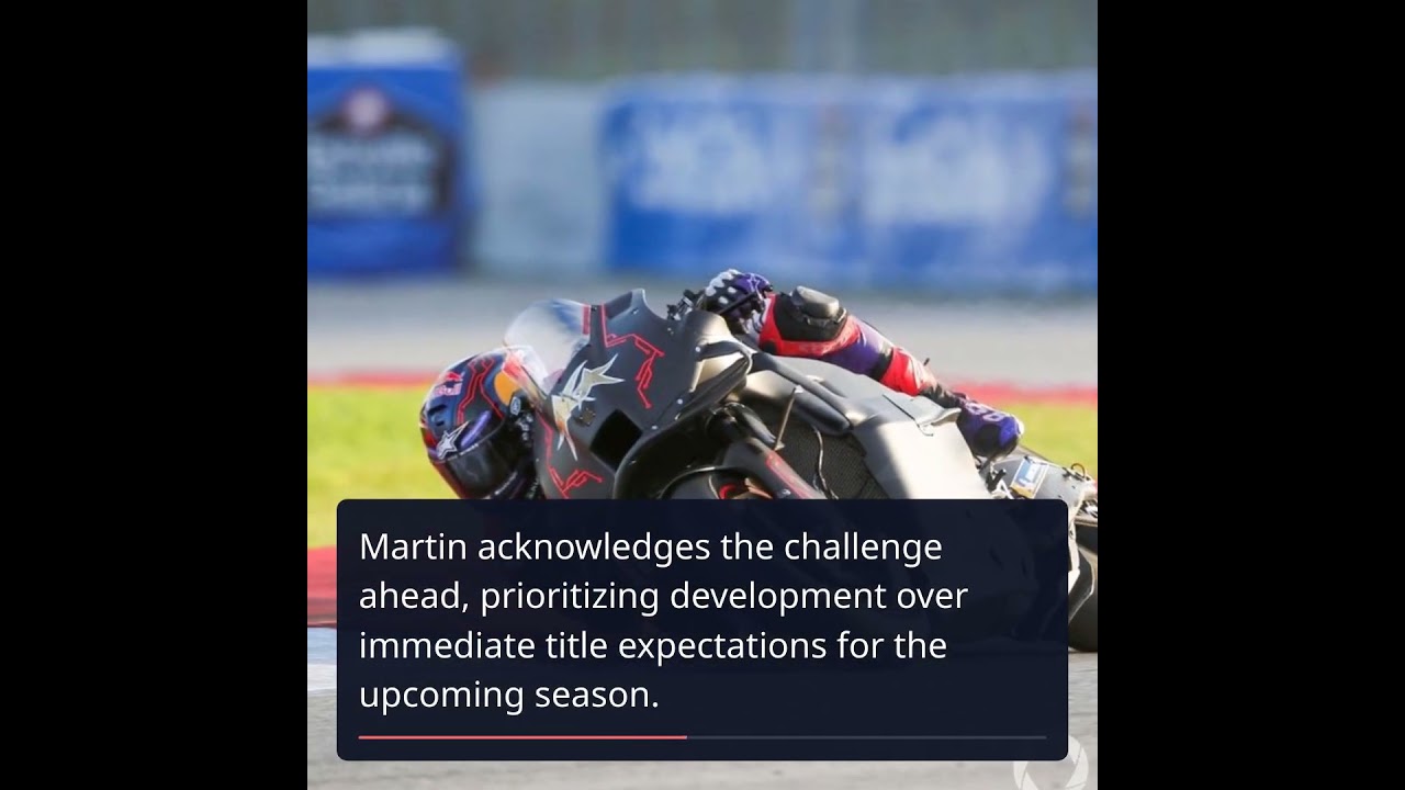 Jorge Martin Eyes 2026 MotoGP Title with Aprilia