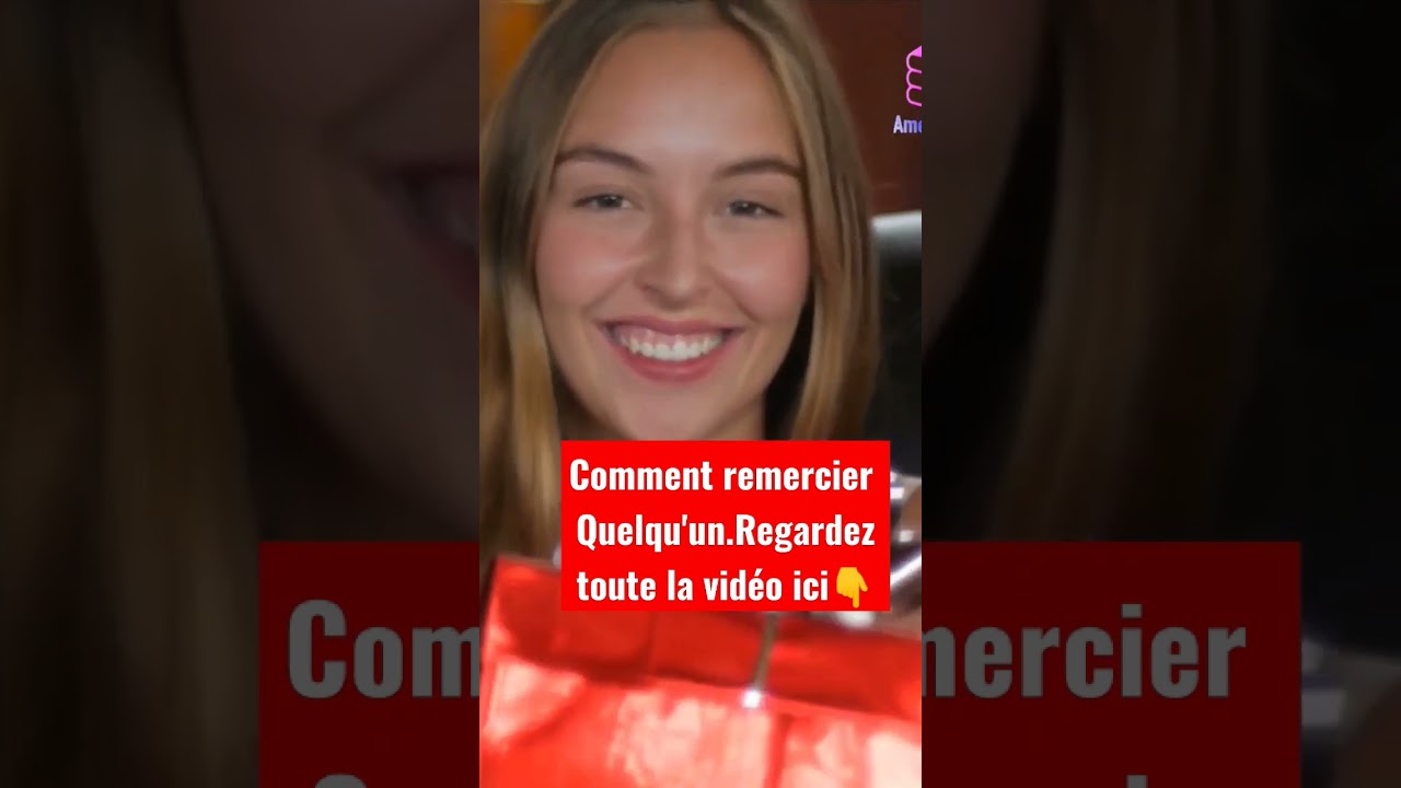 comment remercier quelqu'un? #apprendrelefrancais #apprendre