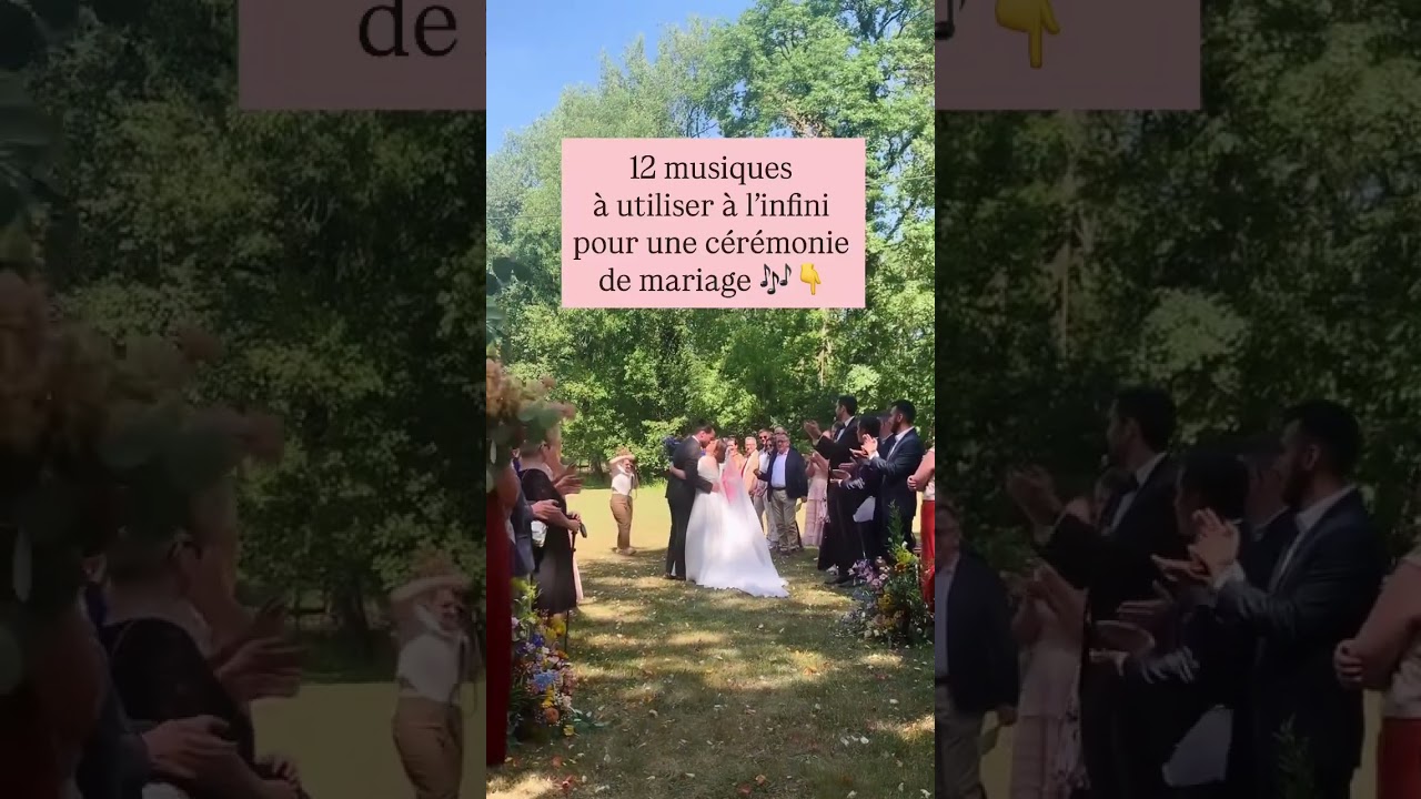 Titres à découvrir en description 🎵 #mariage #ceremonie #amour #musique #wedding #ceremonielaique