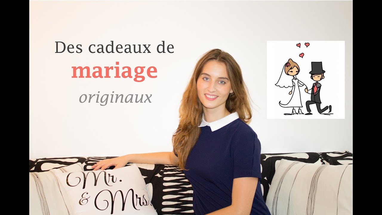 Cadeaux de mariage originaux ❤