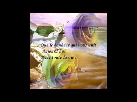 Carte Et Texte Pour Félicitations De Mariage