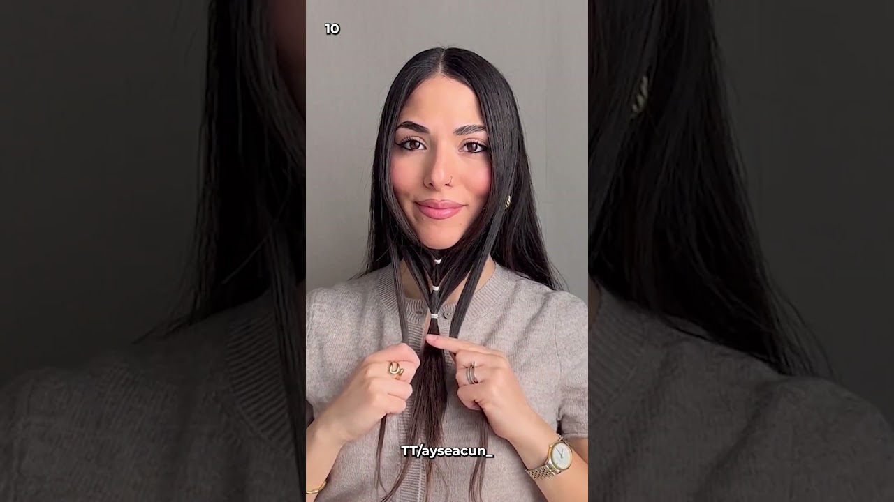 Coiffure jolie et facile pour aller à un mariage ! #tutocoiffure #tuto #cheveux #coiffure