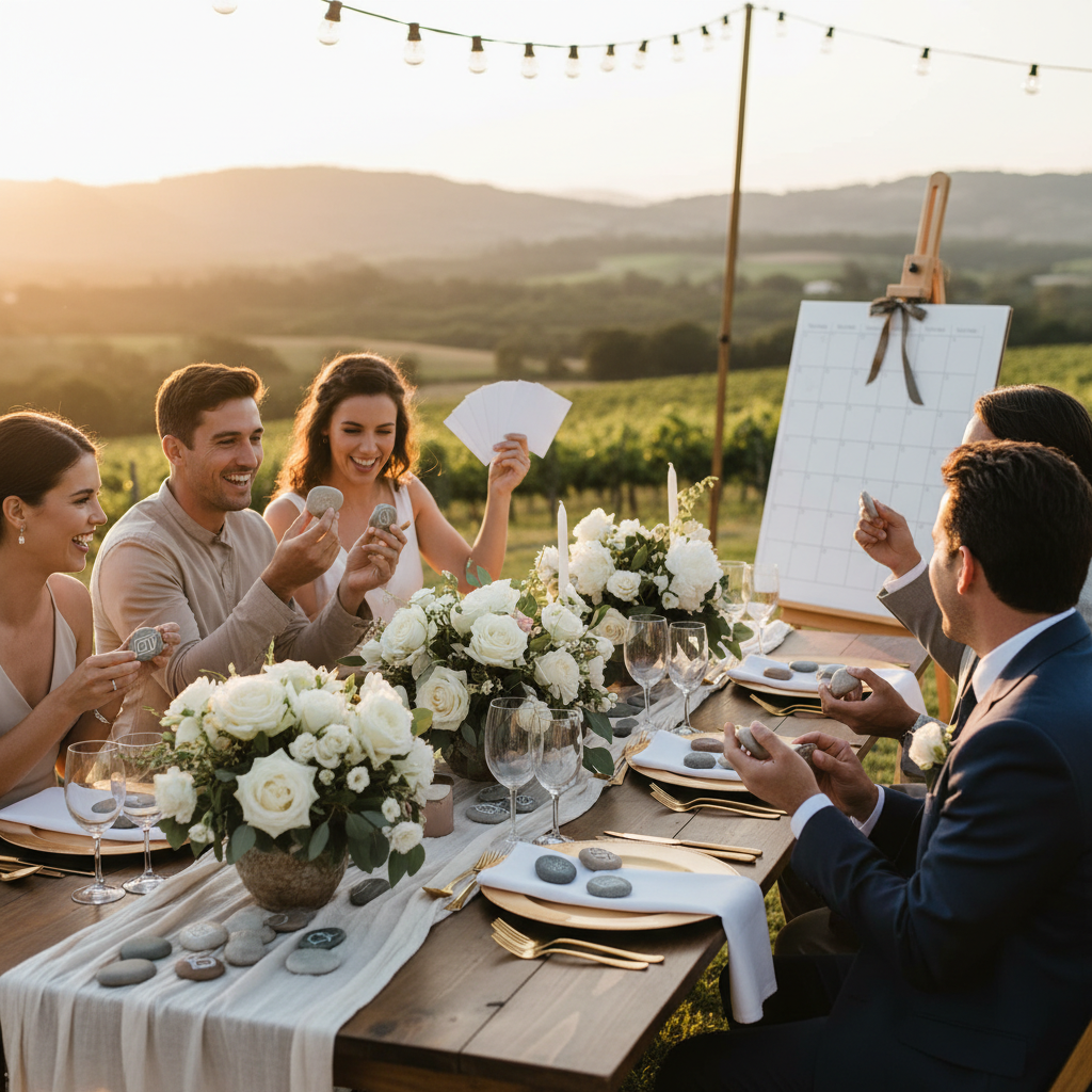 découvrez des idées créatives et des règles simples pour animer votre mariage avec le jeu des 12 mois, une activité ludique et conviviale qui ravira vos invités.