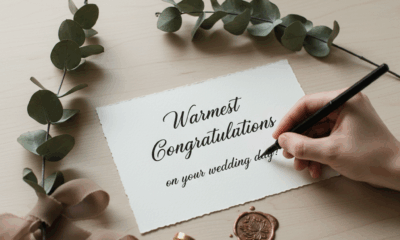 découvrez des idées de messages de félicitations de mariage, des textes inspirants adaptés à tous les styles pour exprimer vos vœux avec élégance et originalité.