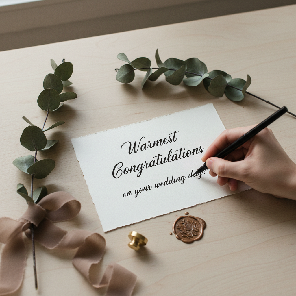 découvrez des idées de messages de félicitations de mariage, des textes inspirants adaptés à tous les styles pour exprimer vos vœux avec élégance et originalité.