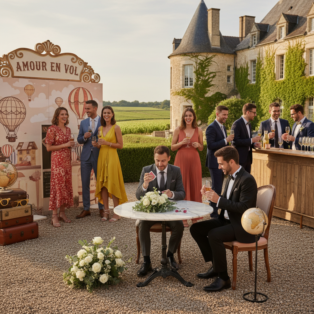 découvrez des idées originales d'animation mariage pour surprendre vos invités en 2025 et rendre votre journée inoubliable.