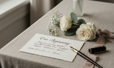 découvrez des mots pour mariage simples et élégants à adopter pour vos vœux, discours et invitations, et célébrez votre union avec style et émotion.