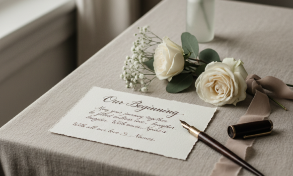 découvrez des mots pour mariage simples et élégants à adopter pour vos vœux, discours et invitations, et célébrez votre union avec style et émotion.