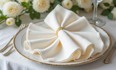 découvrez nos tutoriels faciles de pliage de serviette pour mariage et sublimez votre table avec élégance et créativité.