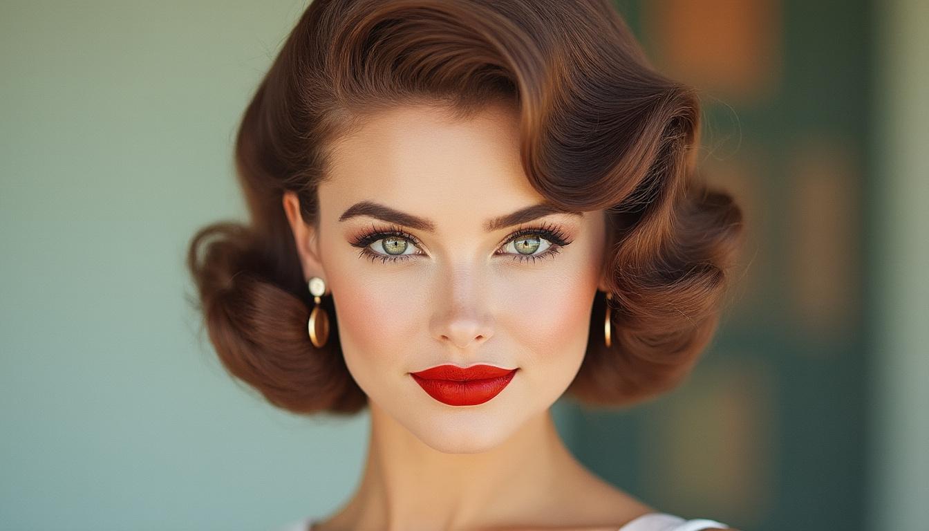 explorez les coiffures des années 50 et adoptez les looks vintage incontournables pour un style rétro élégant et authentique.