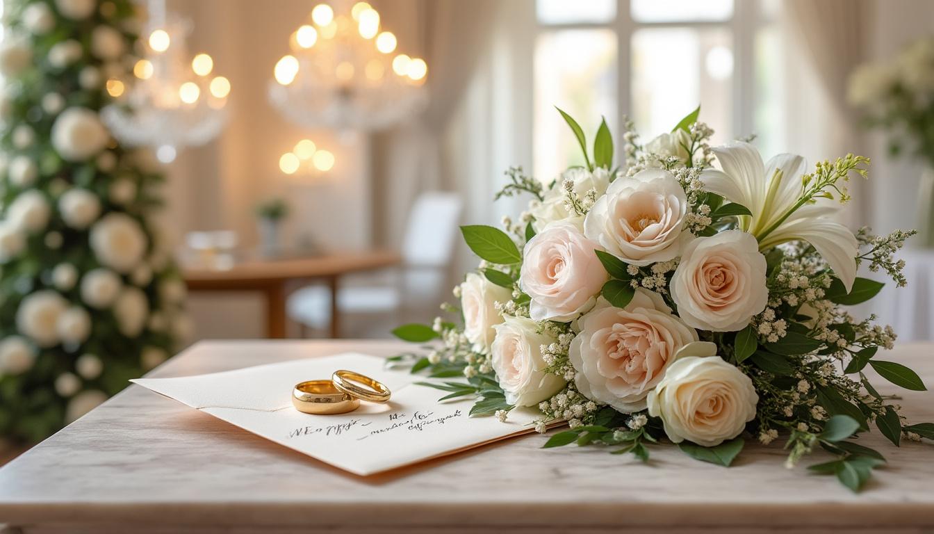 découvrez des exemples de textes touchants et originaux pour féliciter un mariage et transmettre vos vœux avec émotion et sincérité.