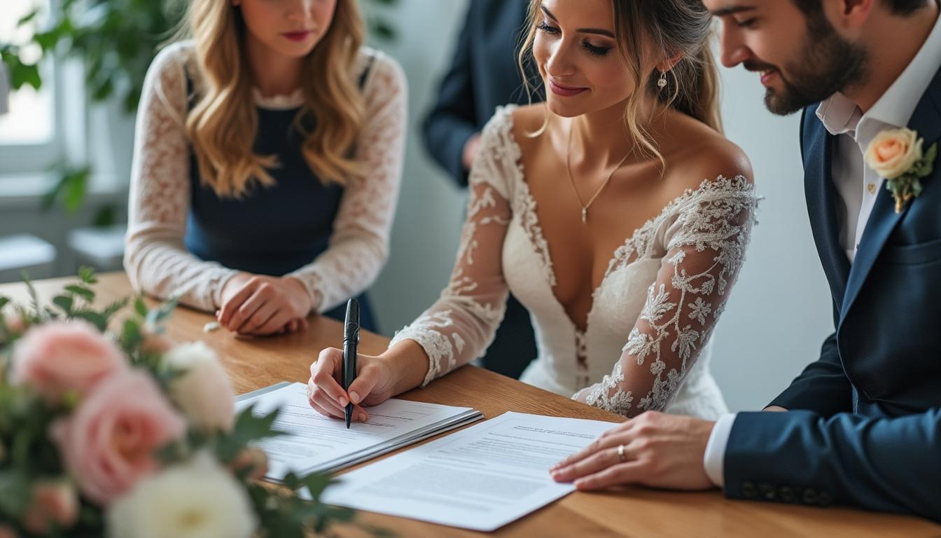 découvrez le nombre officiel de témoins requis pour un mariage en 2025 et les règles à suivre pour une cérémonie conforme.