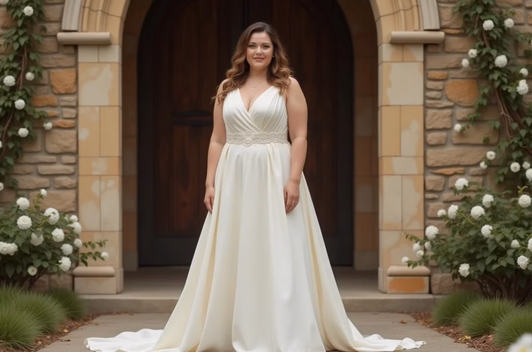 Robe Grande Taille Mariage : Élégance pour Tous